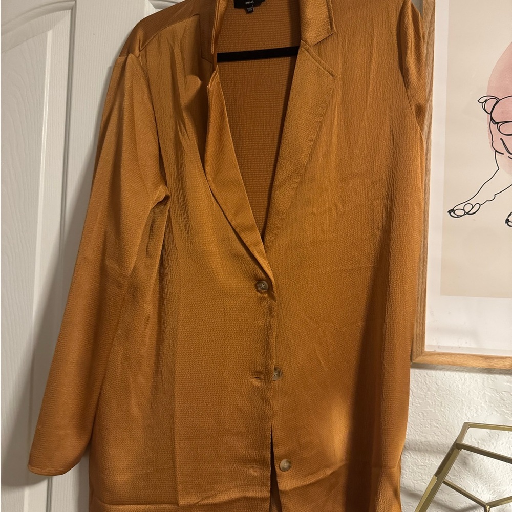Vici Stylish copper Blazer
